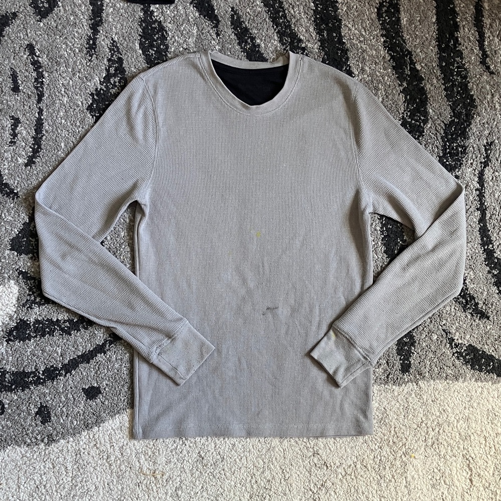 Avalanche Men's Light Gray Long Sleeve Shirt